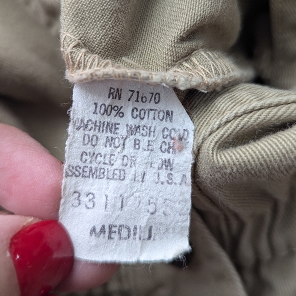 Vintage Dreams Khaki Utility Jumpsuit Women’s M Vintage Dreams Utility Jumpsuit - Picture 11 of 11